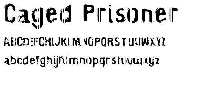 Caged Prisoner police